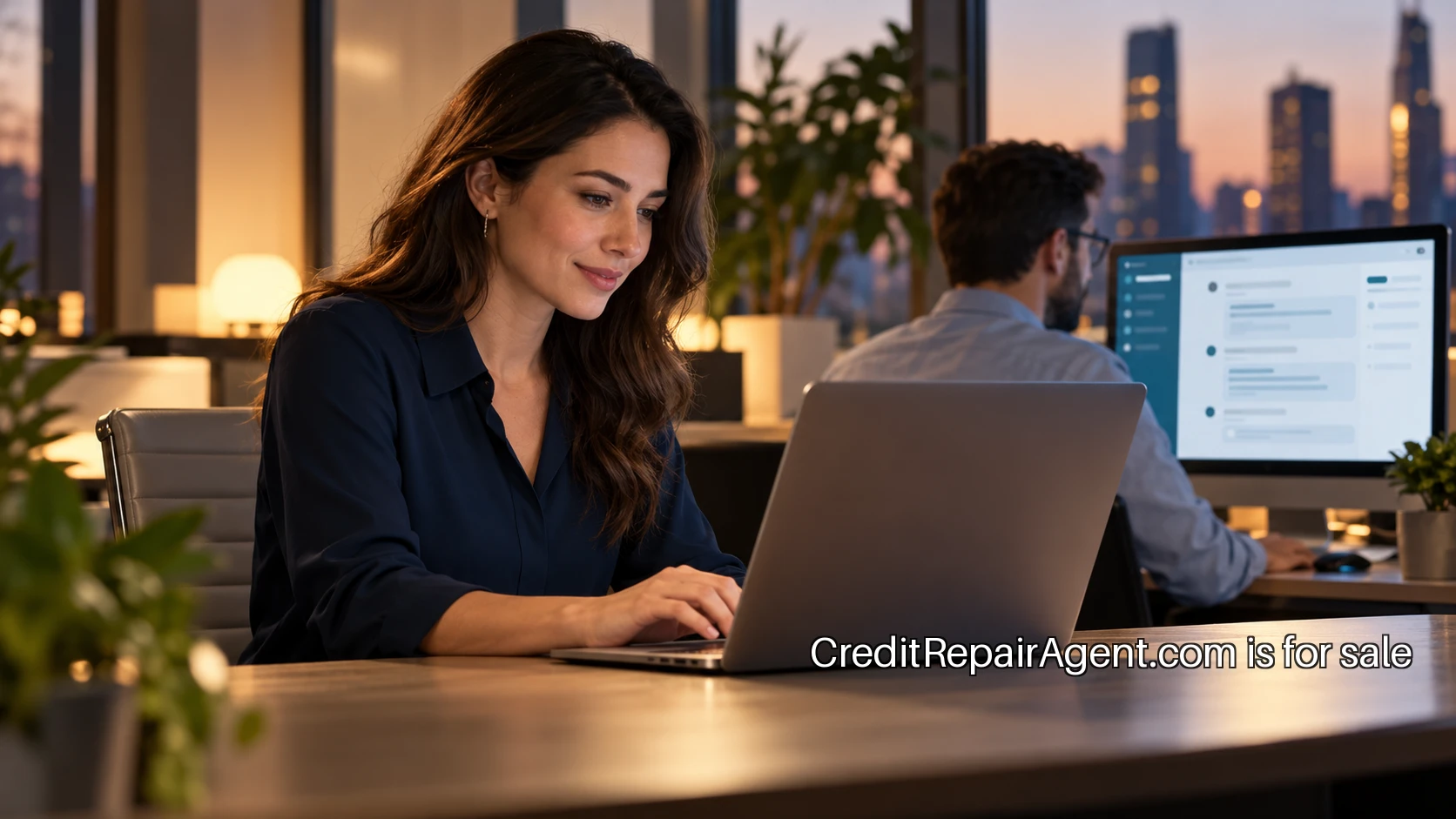 A professional preparing a clear client status update